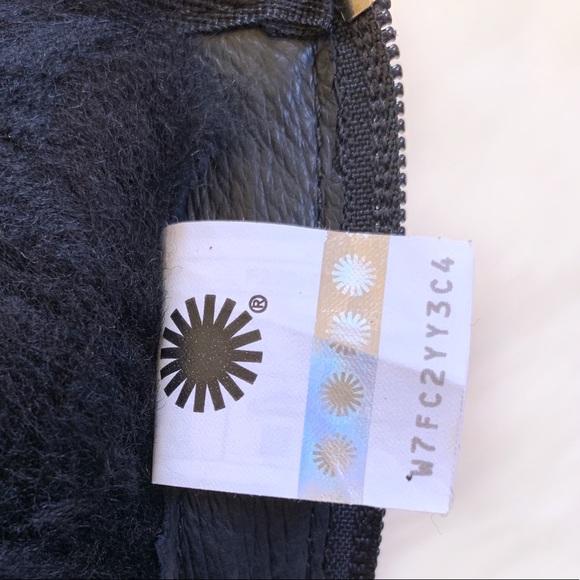 UGG Women’s Alber Black Suede Boots - Picture 8 of 8